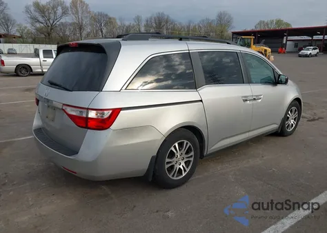 2012 Honda Odyssey Ex from USA, damaged, VIN 5FNRL5H4XCB008891